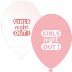 Girls Night Out Assorted Latex Balloons, Radar GI.GNO.PINK/WH
