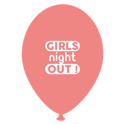 Girls Night Out Printed Latex Balloons, Radar GI.GNO.SOMON