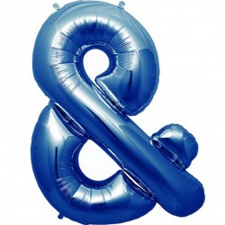 Balon folie  simbol &  albastru - 41cm, Northstar Balloons 00945