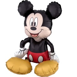 Sitter Mickey Mouse Foil Balloon, 45 x 45 cm, Amscan 38185