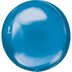Balon folie orbz Blue - 38 x 40 cm, 28204
