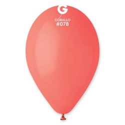 Corallo 78 Latex Balloons , 10 inch (26 cm), Gemar G90.78, Pack Of 100 pieces
