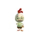 Balon Folie Figurina Chicken Little, 41 x 99 cm, 10711