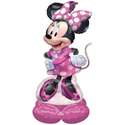 AirLoonz Minnie Mouse Foil Balloon P71 Packaged 83 cm x 122 cm