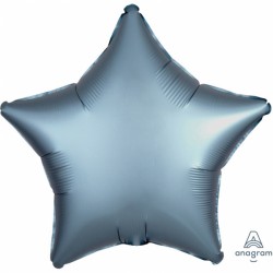 Balon Stea 45 cm Satin Luxe Steel Blue