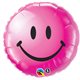 Balon Folie Smiley Face Fuchsia, 45 cm, 29864