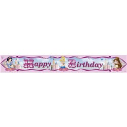 Princess Sparkle 4.65m Foil Banner, Amscan 996474, 1 piece