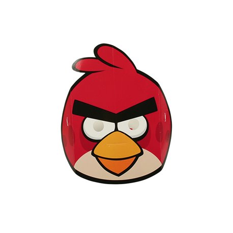Angry Birds Pink Bird Face Mask - Party Supplies, Amscan RM500254, Pack of  6 Pieces