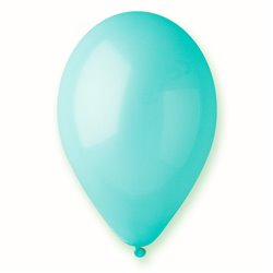 Light Blue 09 Latex Balloons , 10 inch (26 cm), Gemar G90.09, Pack Of 100 pieces