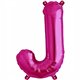 Balon Folie Litere A-Z Magenta, 41 cm / 16", Northstar Balloons, 1 buc