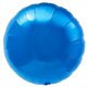 Metallic Blue Circle Foil Balloon - 18"/45 cm, Northstar Balloons 00729, 1 piece