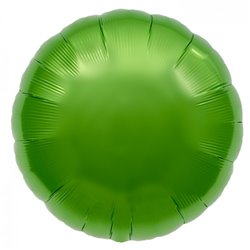 Metallic Lime Green Circle Foil Balloon - 18"/45 cm, Northstar Balloons 00740, 1 piece