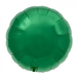 Metallic Emerald Green Circle Foil Balloon - 18"/45 cm, Northstar Balloons 00742, 1 piece
